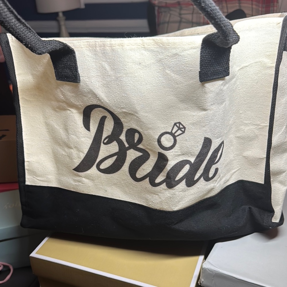 Bride Canvas Tote Bag
